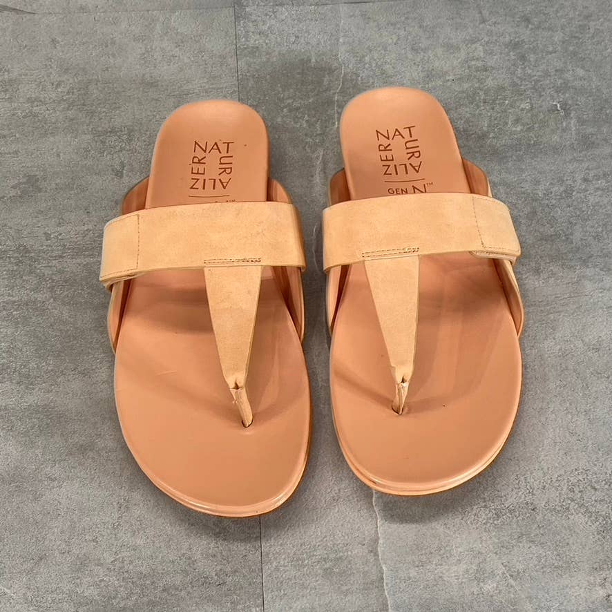 NATURALIZER Women's Peach GenN-Twirl Slip-On Thong Sandals SZ 6.5