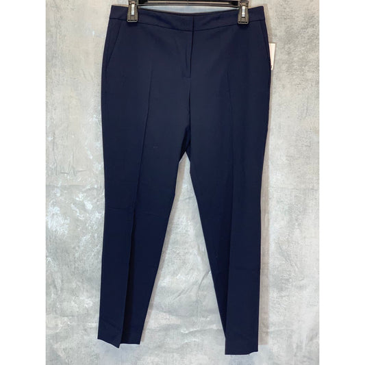 BAR III Women's Navy Straight-Leg Ankle Dress Pants SZ 14