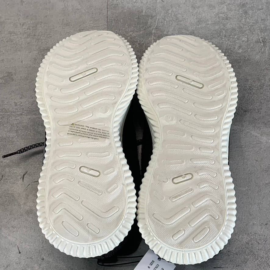 XRAY FOOTWEAR Men's Black/Gray Knit Breathable Niko Lace-Up Sneakers SZ 9