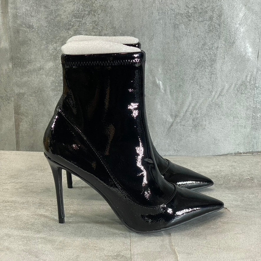 INC INTERNATIONAL CONCEPTS Women's Black Hallee Pointed-Toe Stiletto Booties SZ7