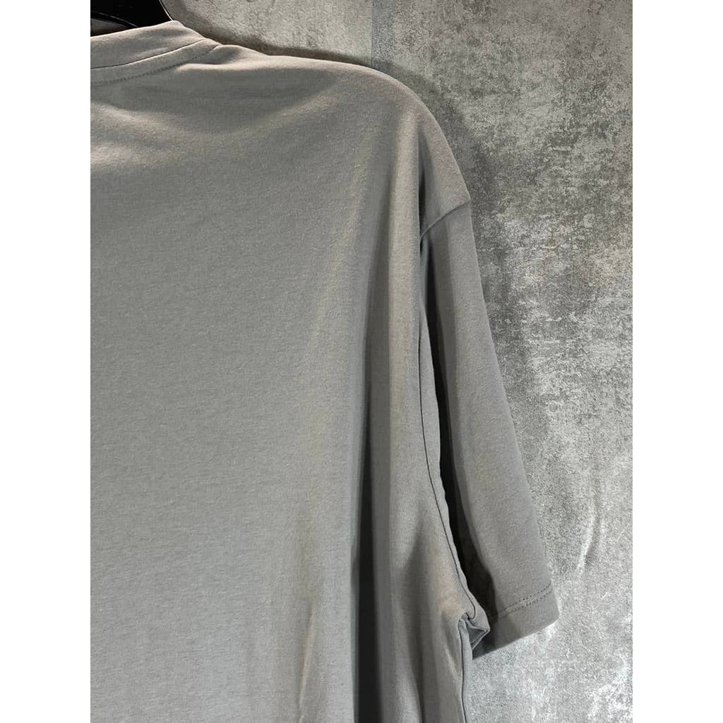 BANANA REPUBLIC Men's Gray Luxe Touch Crewneck Short Sleeve T-Shirt SZ XL