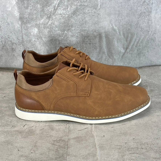 RESERVED FOOTWEAR NEW YORK Men's Cognac Vertigo Lace-Up Oxford Shoes SZ 9