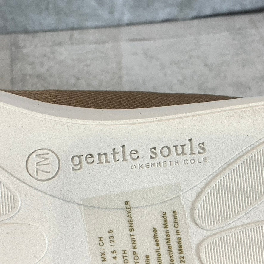 GENTLE SOULS By Kenneth Cole Women's Mushroom Rory Mid-Top Pull-On Sneakers SZ 7