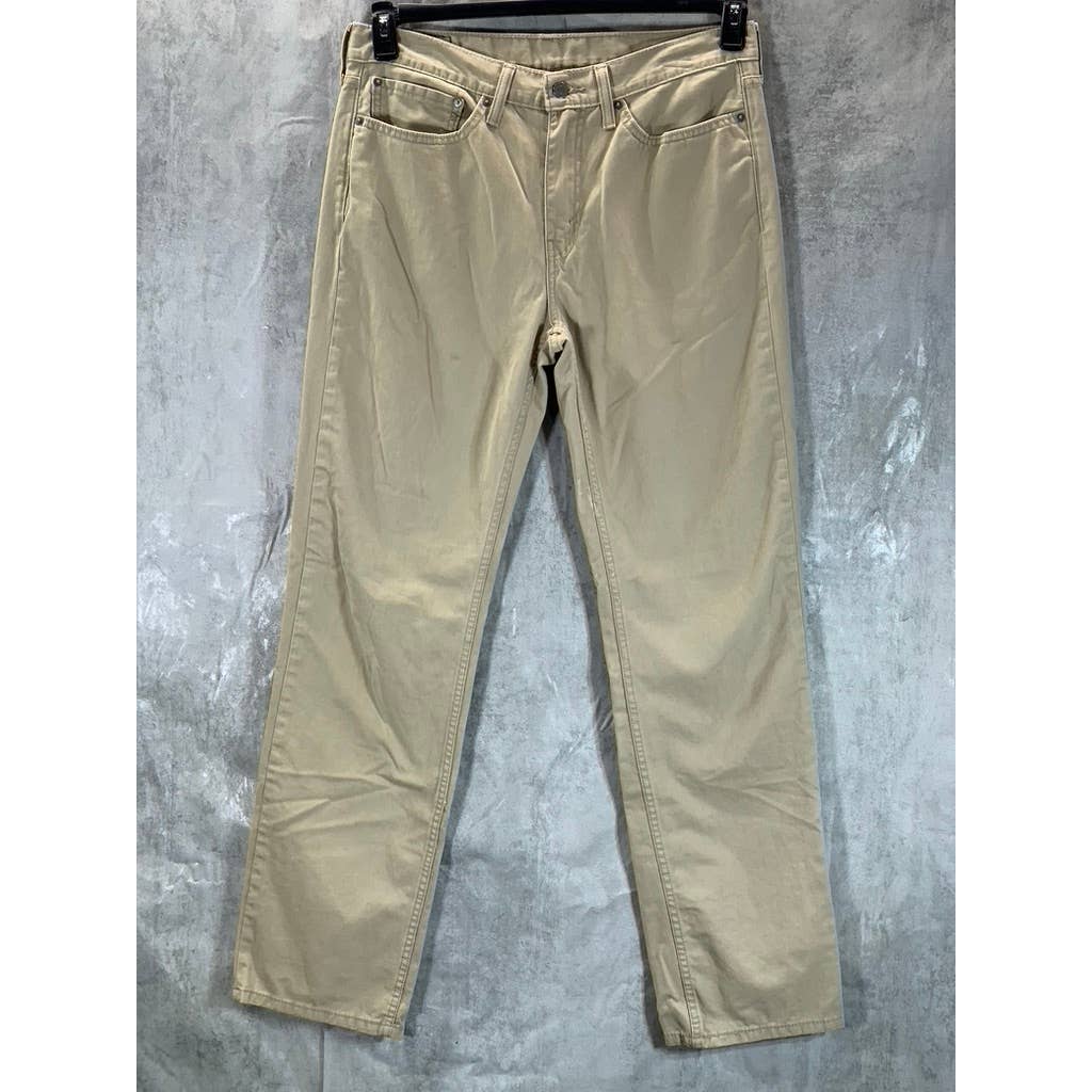 LEVI'S Men's 514 Soft Washed Twill Straight-Leg Jeans SZ 34X34