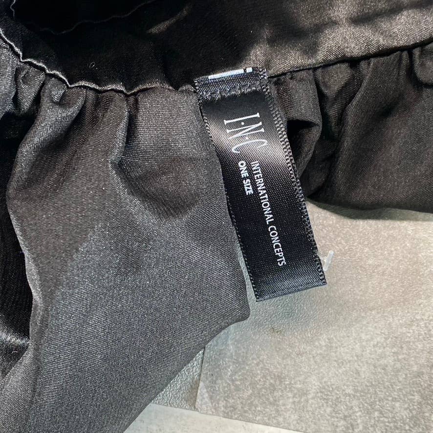 INC INTERNATIONAL CONCEPTS Women's Black Detachable Ruffled Faux Collar SZ OS