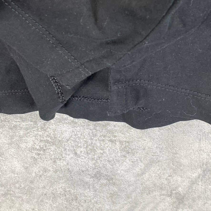 BANANA REPUBLIC Men's Black Solid New Performance Short-Sleeve Polo SZ M