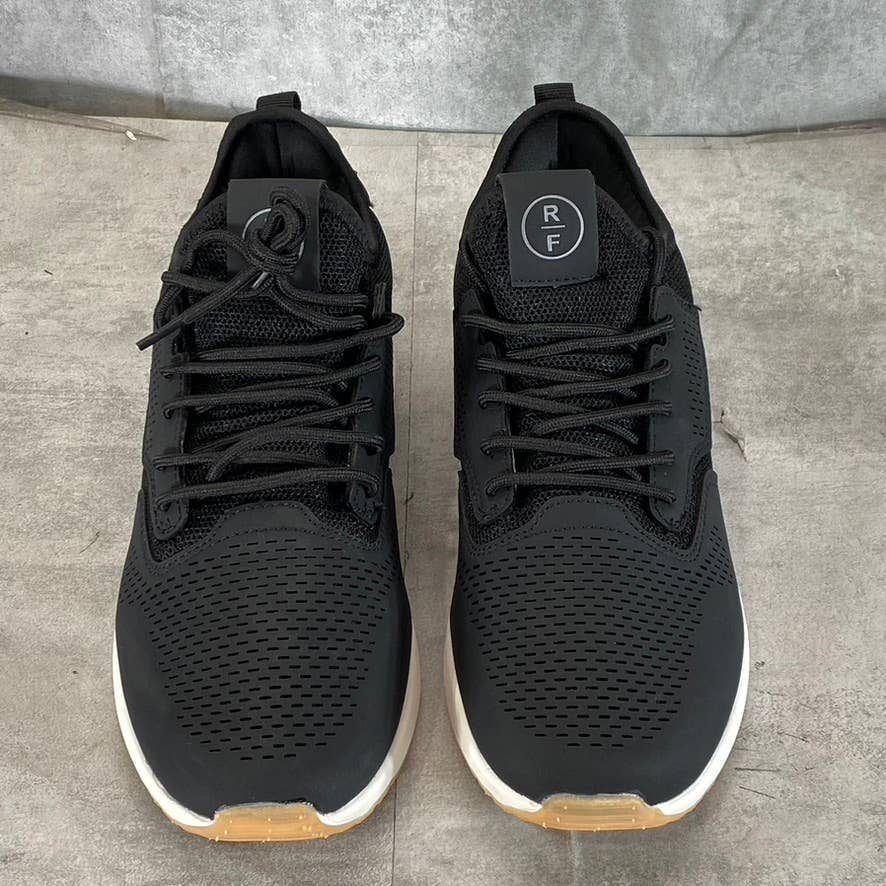 RESERVED FOOTWEAR NEW YORK Men's Black The Chantrey Lace-Up Sneakers SZ 8.5