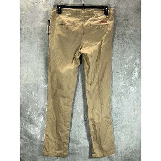 GALXY By HARVIC Men's Tan Straight-Leg Chino Pants SZ 32X32
