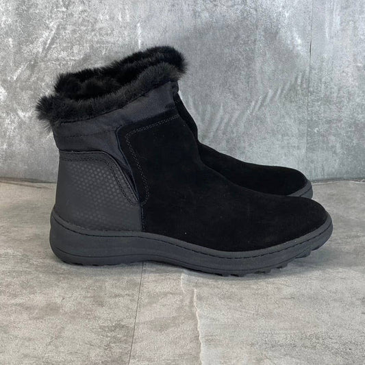 BARETRAPS Women's Black Aidan Water-Resistant Side-Zip Cold Weather Boots SZ 10