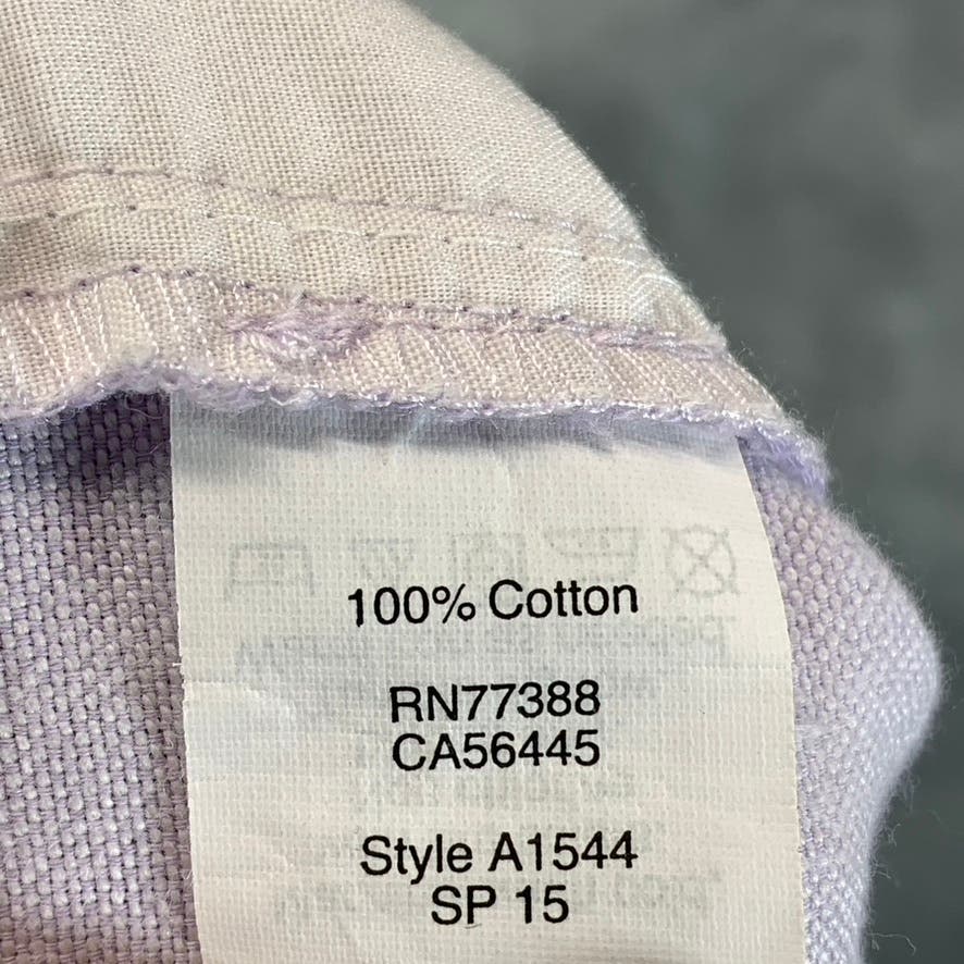 J.CREW Women's Light Purple Classic 5" Chino Shorts SZ 10