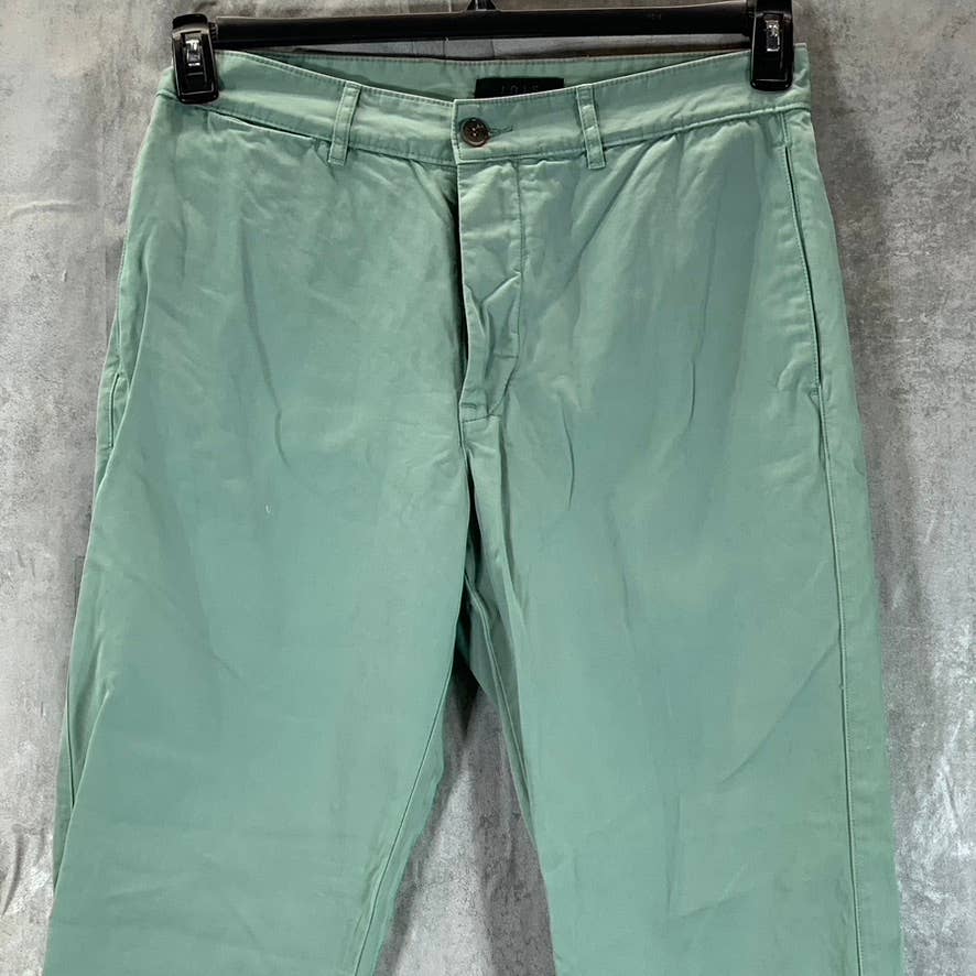 UNIS Men's Green Relaxed-Fit Ford Chino Pants SZ 32
