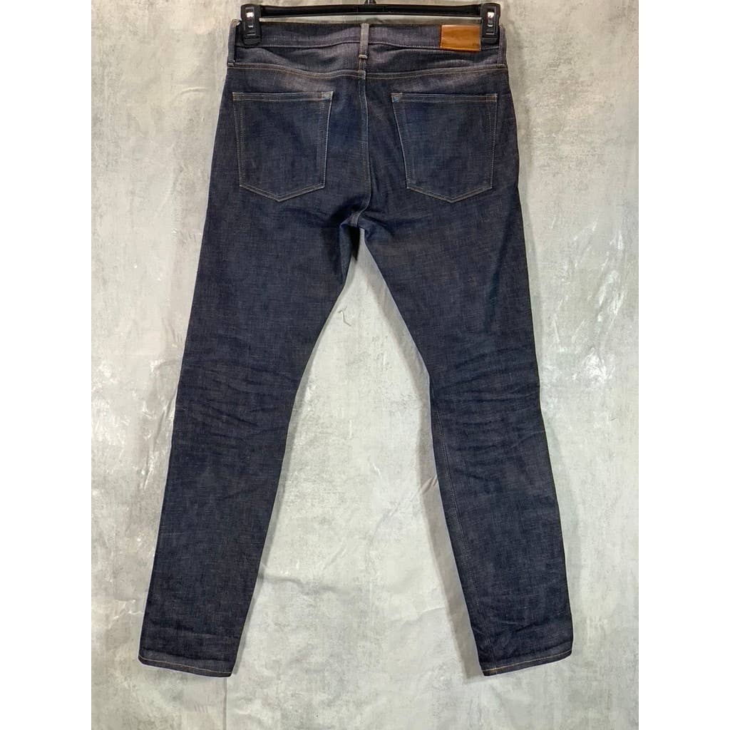 J.CREW Men's Raw Indigo 484 Slim-Fit Stretch Selvedge Denim Jeans SZ 31X32