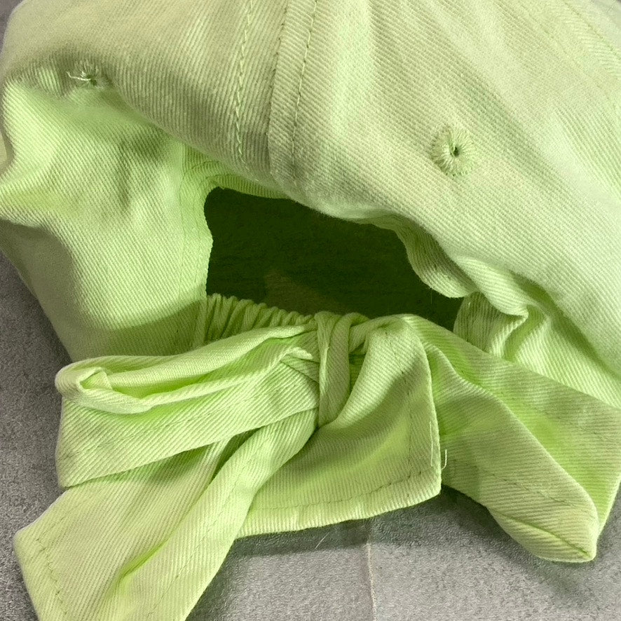 BP. Women's Solid Green Bow Adjustable Strap Baseball Cap SZ OS