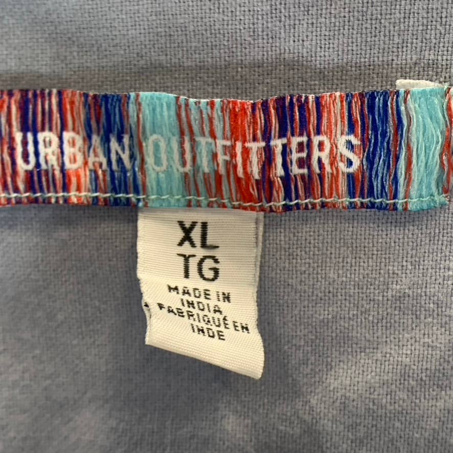 URBAN OUTFITTERS Men's Grey Button-Up Long-Sleeve Shirt SZ XL