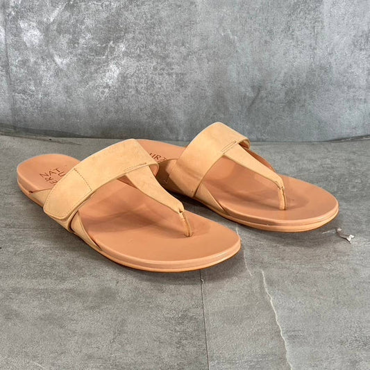 NATURALIZER Women's Peach GenN-Twirl Slip-On Thong Sandals SZ 6.5