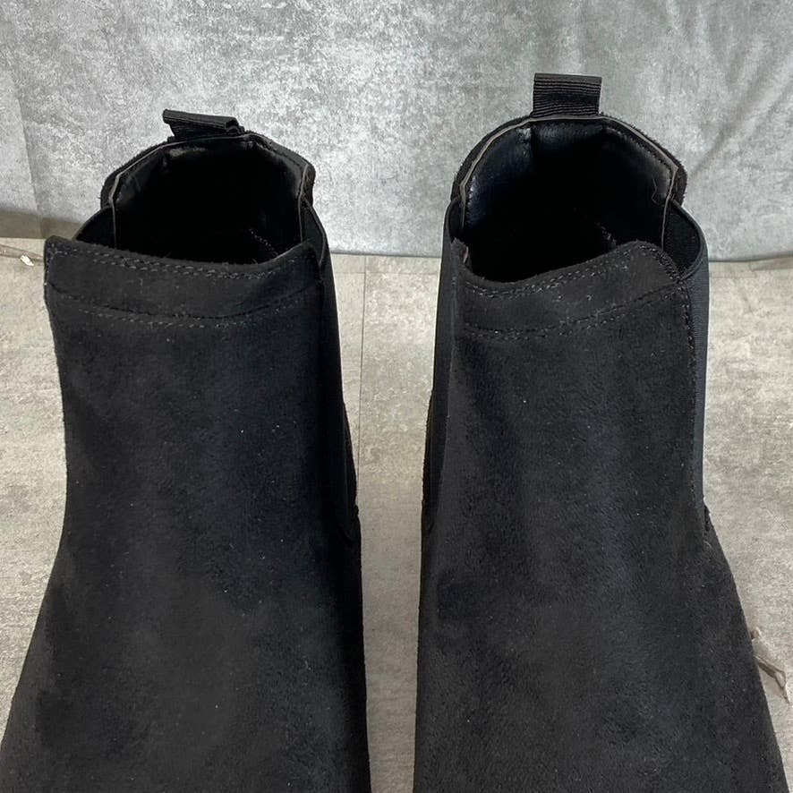 VANCE CO. Men's Wide Width Black Marshall Pull-On Chelsea Boots SZ 10.5W