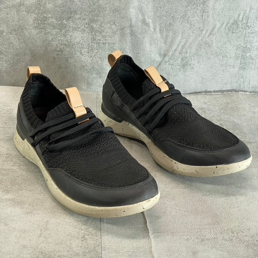 ROCKPORT Women's Black Knit TruFLEX Fly Washable Bungee Slip-On Sneakers SZ 8.5