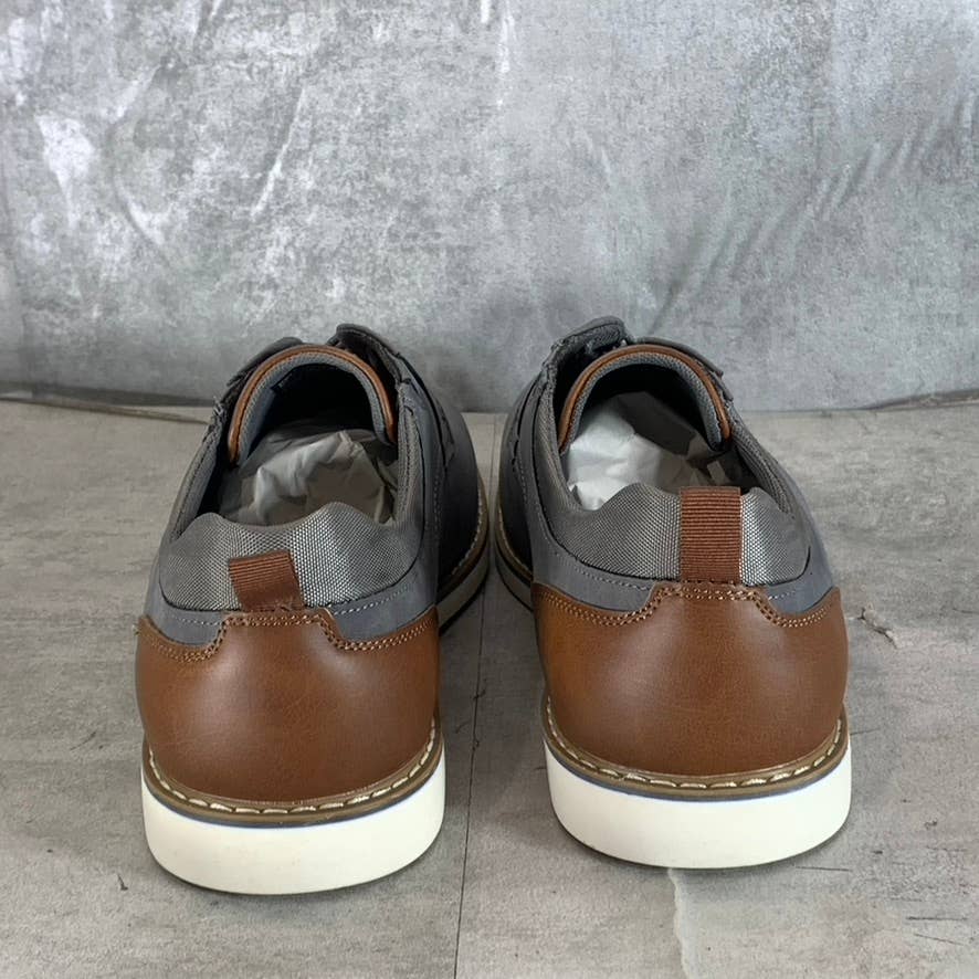 RESERVED FOOTWEAR NEW YORK Men's Grey Vertigo Lace-Up Oxford Shoes SZ 11