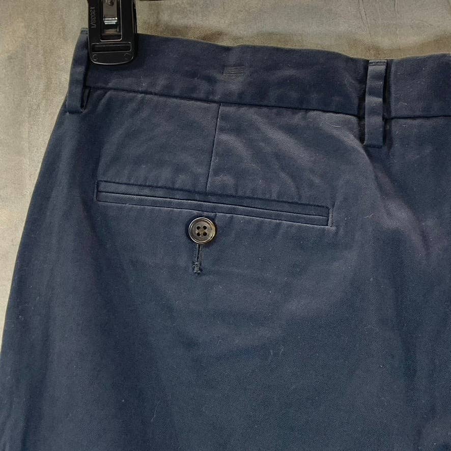 J.CREW Men's Navy Bowery Slim-Fit Chino Pants SZ 34X30