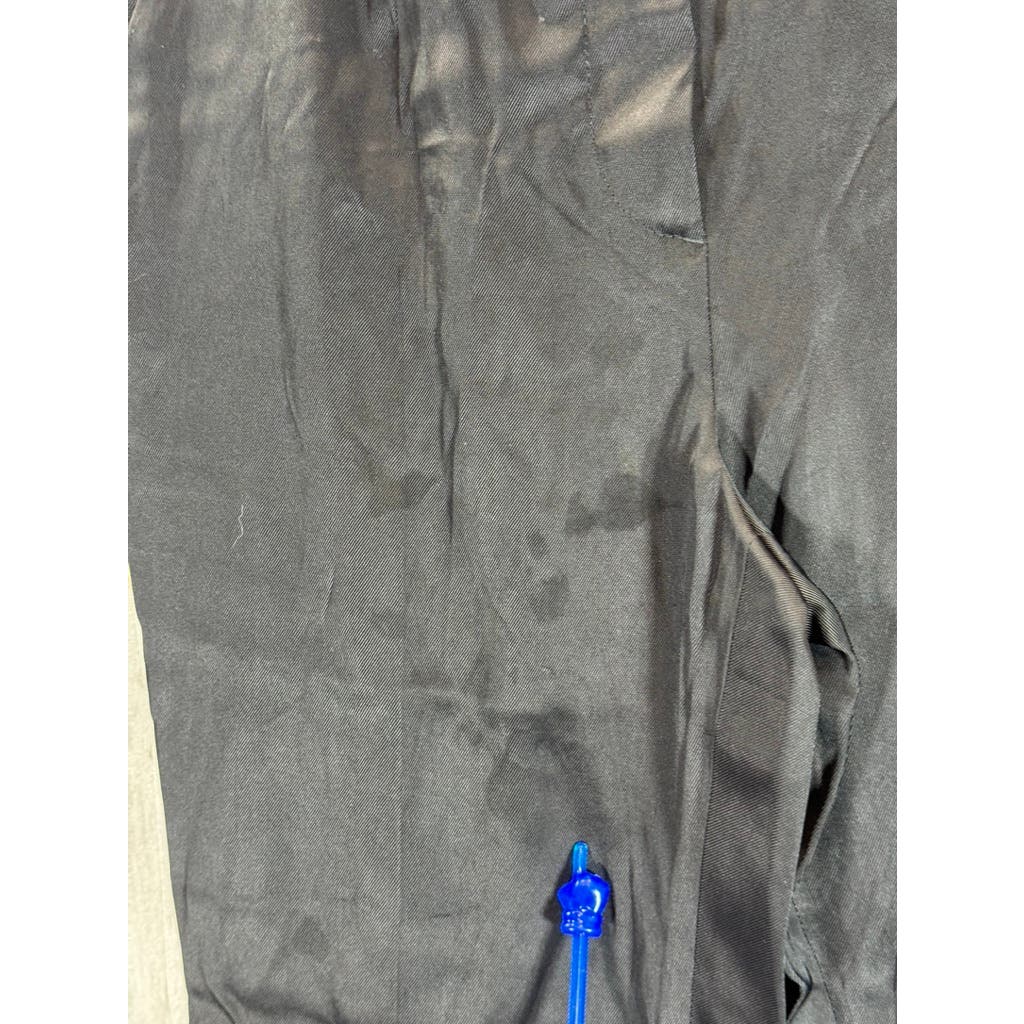 TRUSSARDI Women's Black Solid Tapered Trousers SZ 40 IT US 26/27