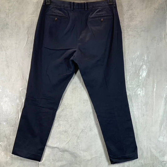 J.CREW Men's Navy Ludlow Slim-Fit Suit Pants SZ 34X30