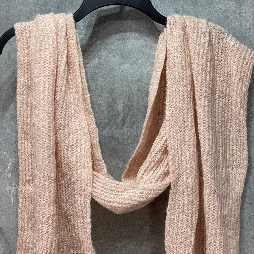 STYLE & CO. Blush Solid Rib Scarf OS