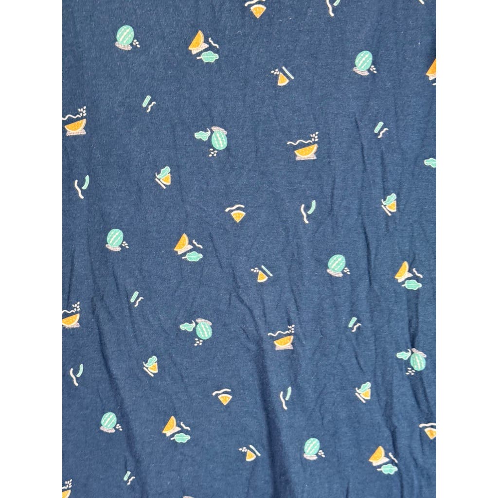 FRANK + OAK Men's Navy Watermelon Crewneck Short Sleeve T-Shirt SZ XL