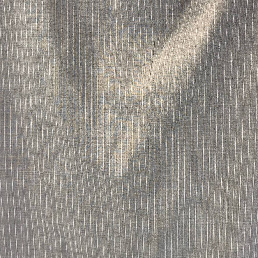 MICHAEL MICHAEL KORS Men's Grey Pinstripe Modern-Fit One-Button Jacket SZ46R