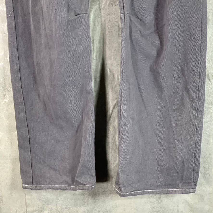 LIONESS Women's Grey Miami Vice Lightweight Low-Rise Carpenter Cargo Pants SZ XS