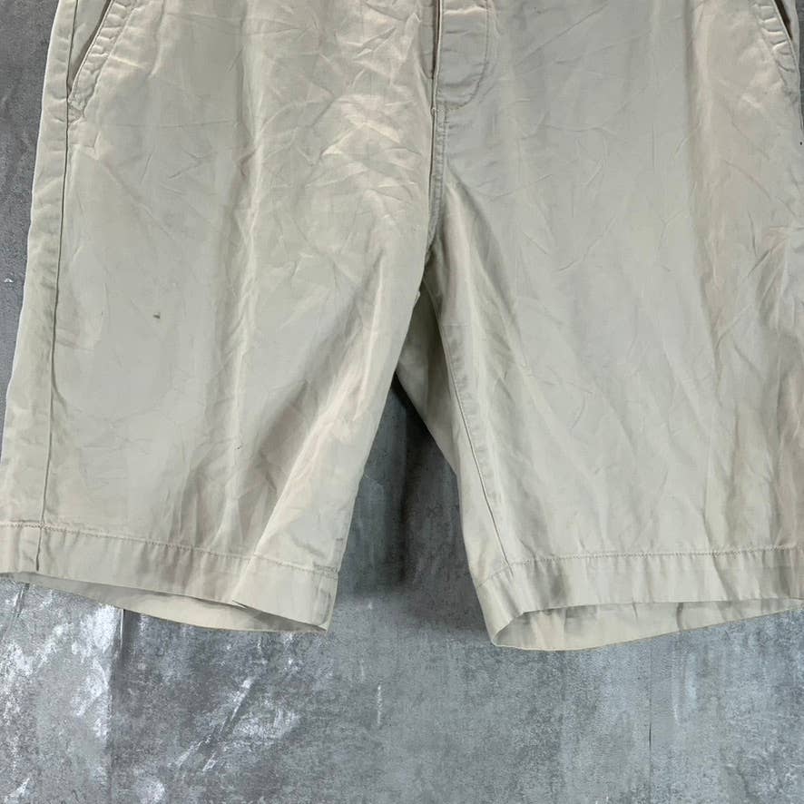 XIOS NEW YORK Men's Tan Cotton Chino Shorts SZ 36