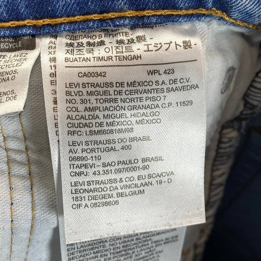 LEVI STRAUSS & CO Men's Light Wash 505 Regular-Fit Jeans SZ 33X32