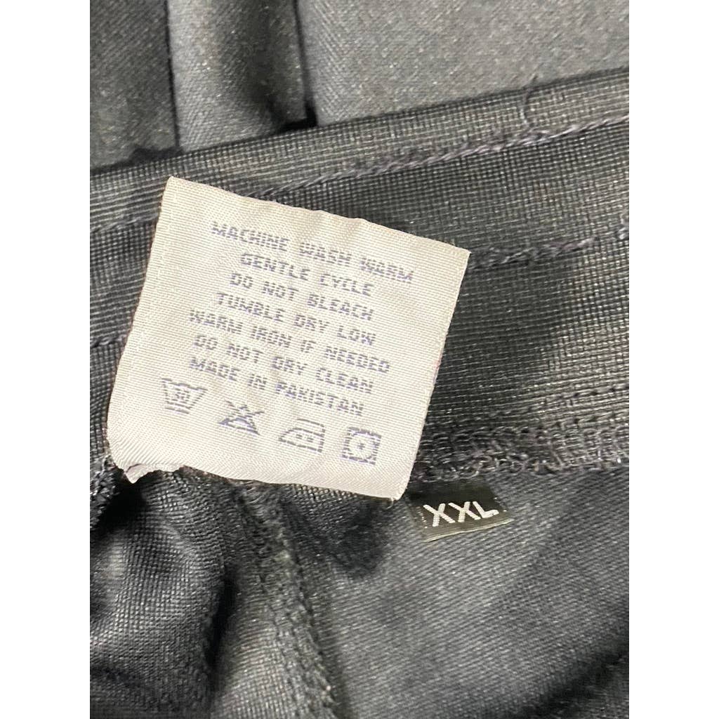 FILA Men's Black Solid Drawstring Waistband Pull-On Active Pants SZ 2XL