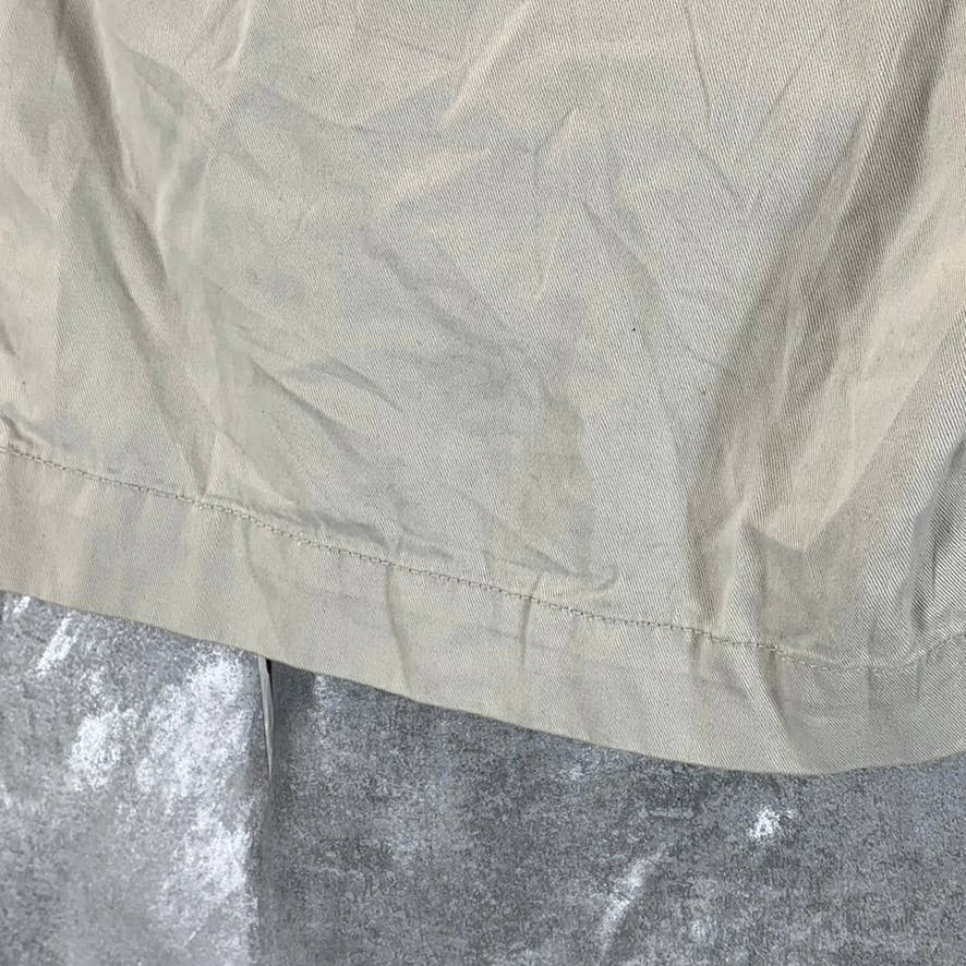 XIOS NEW YORK Men's Tan Cotton Chino Shorts SZ 36