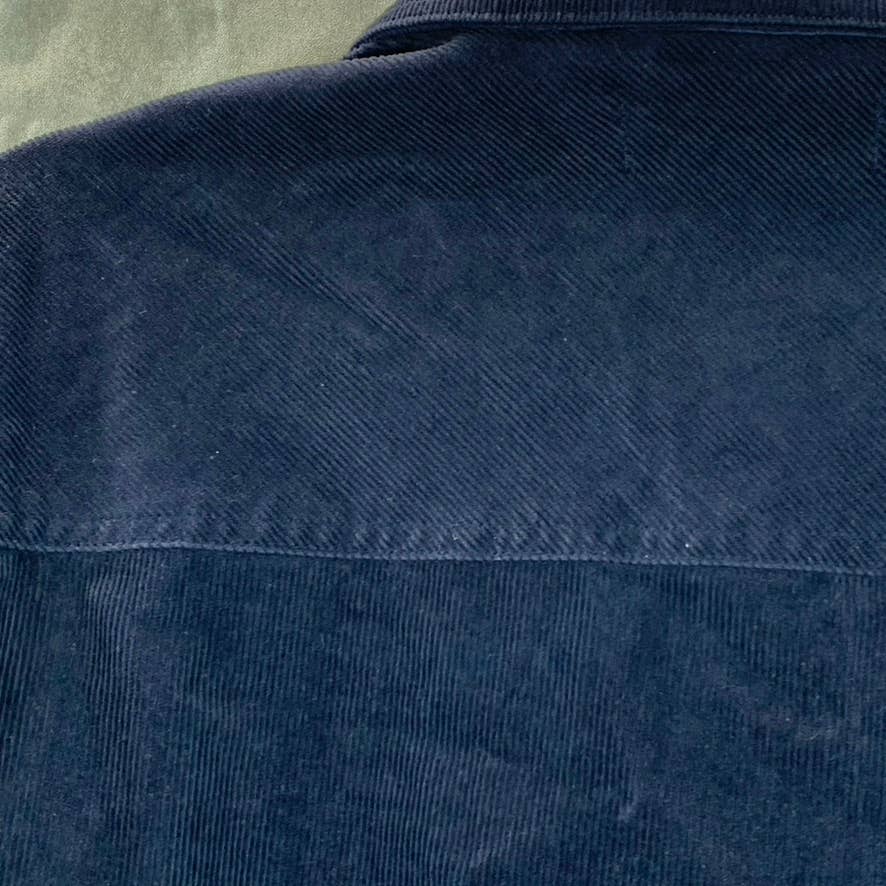 UNITED BY BLUE Men's Night Sky Organic Corduroy Button-Up Long Sleeve Jacket SZS