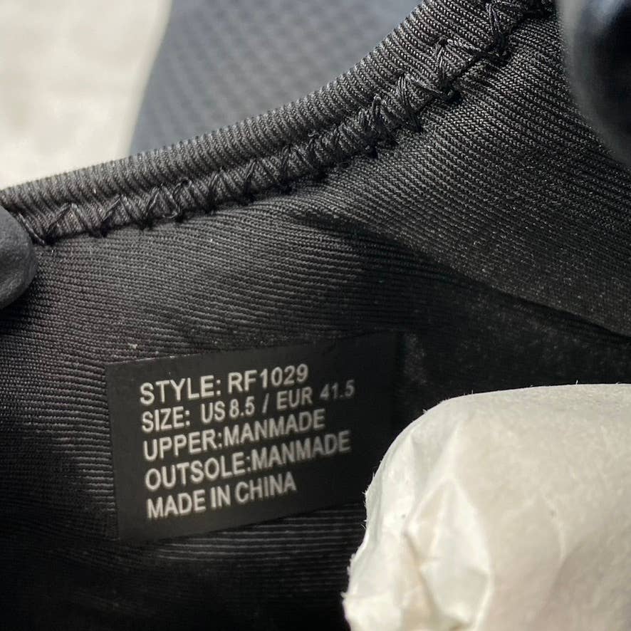 RESERVED FOOTWEAR NEW YORK Men's Black The Chantrey Lace-Up Sneakers SZ 8.5