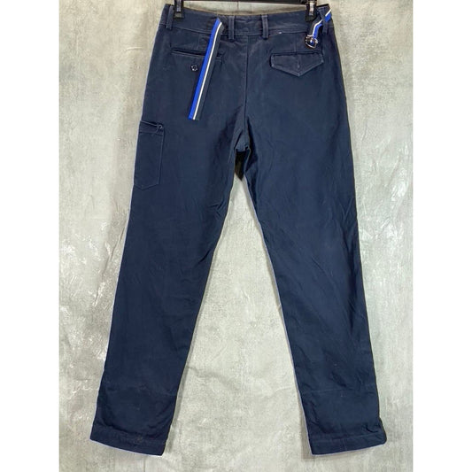 TOMMY HILFIGER Men's Navy Sample Chino Pants SZ 32X34