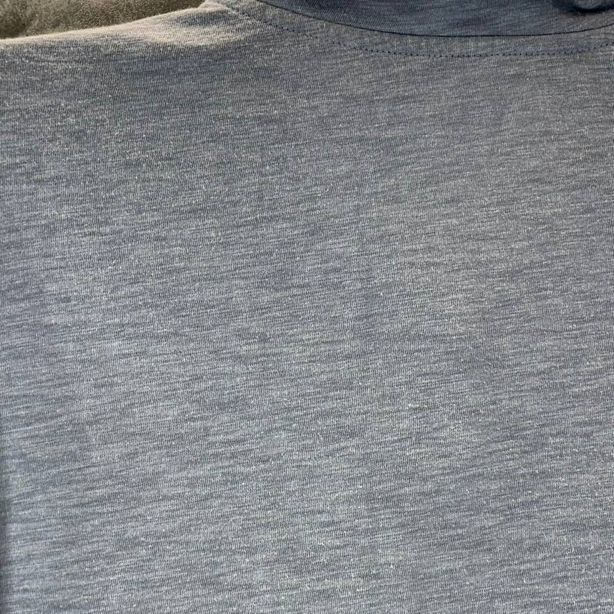 BANANA REPUBLIC Vintage Men's Light Blue Short-Sleeve Polo Shirt SZ L