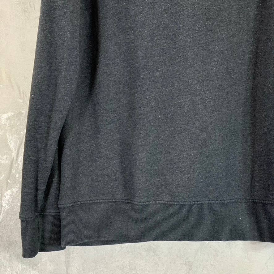 GOODFELLOW & CO Men's Charcoal Basic Regular-Fit Crewneck Sweatshirt SZ L