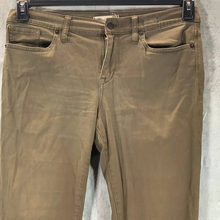 MADEWELL Women's Brown Skinny Skinny Jeans SZ 31