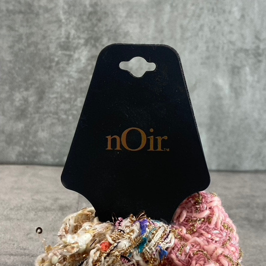 NOIR Women's Assorted Tweed 3-Piece Hair Scrunchies SZ OS
