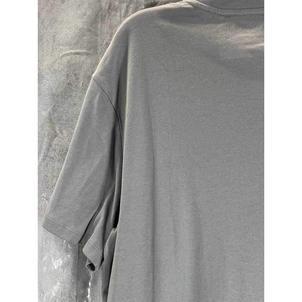 BANANA REPUBLIC Men's Gray Luxe Touch Crewneck Short Sleeve T-Shirt SZ XL