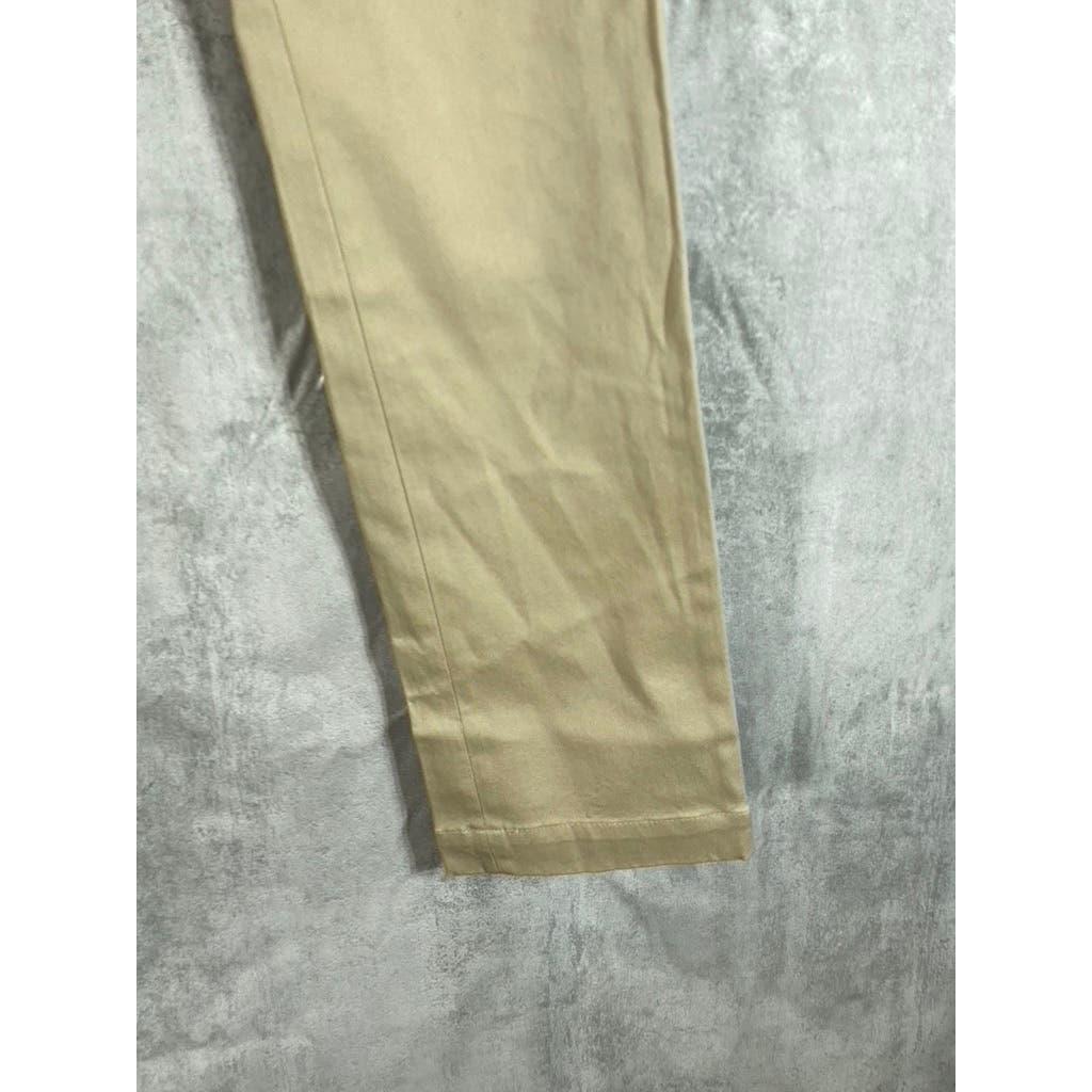 BANANA REPUBLIC Men's Tan Fulton Skinny-Fit Chino Pants SZ 30X32