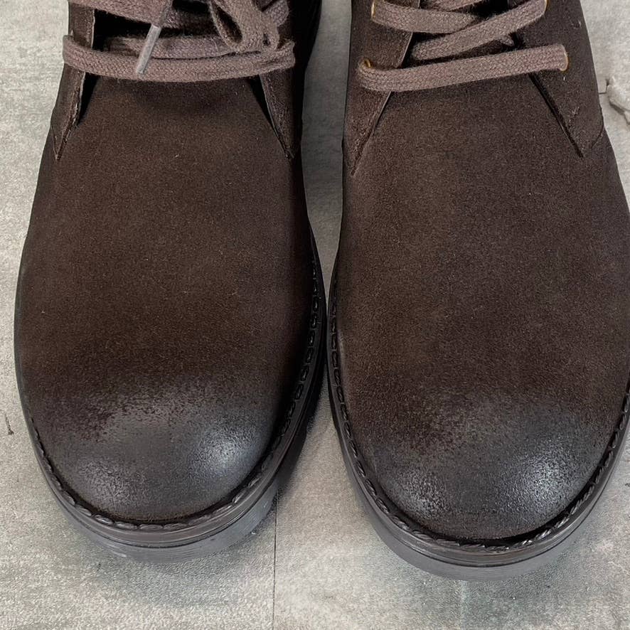 VINTAGE FOUNDRY CO. Men's Brown Leather Turner Lace-Up Chukka Boots SZ 9.5