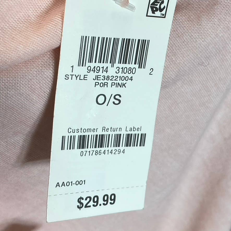 JENNI Women's Pink Ombre Jersey Wrap Scarf SZ OS