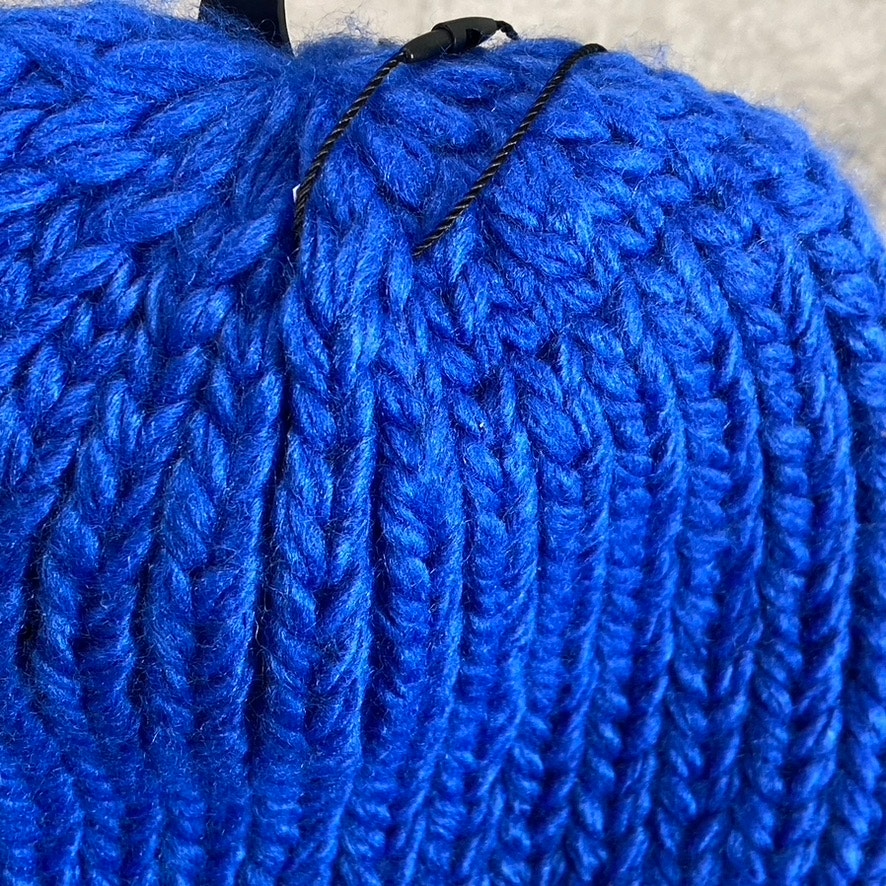 MODENA New York Women's Blue Knit Cuffed Beanie SZ OS