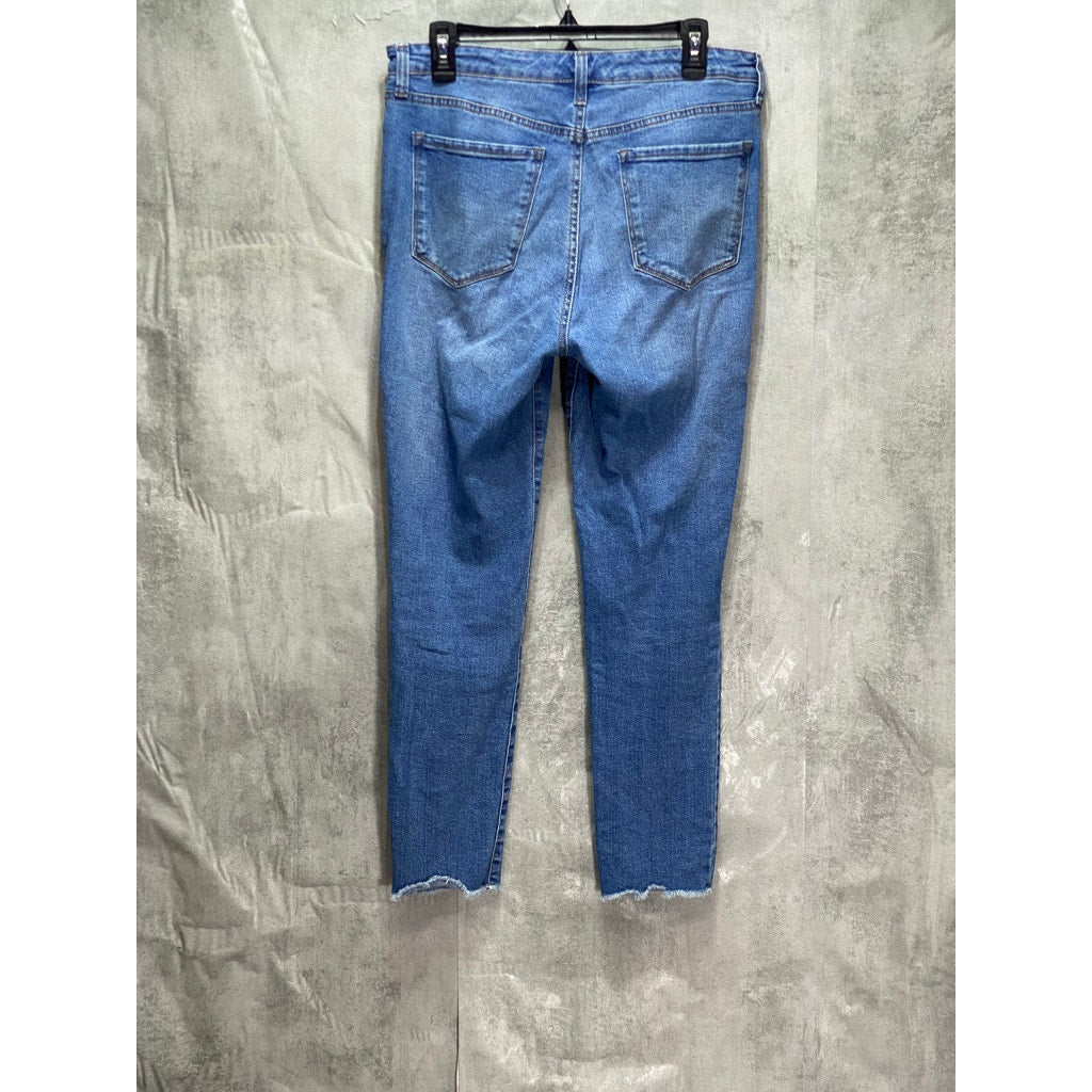 STYLE & CO Light Wash High-Rise Skinny Ankle Jeans SZ 10