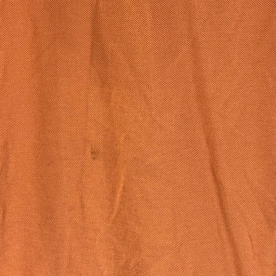 JOHN VARVATOS STAR USA Men's Papaya Peace Sign Pique Regular-Fit Polo Shirt SZXL