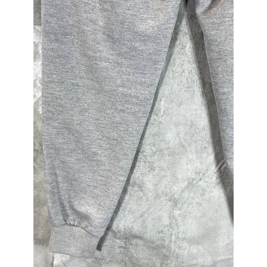 XIOS Men's Heather Grey Drawstring Pull-On Jogger Sweatpants SZ S