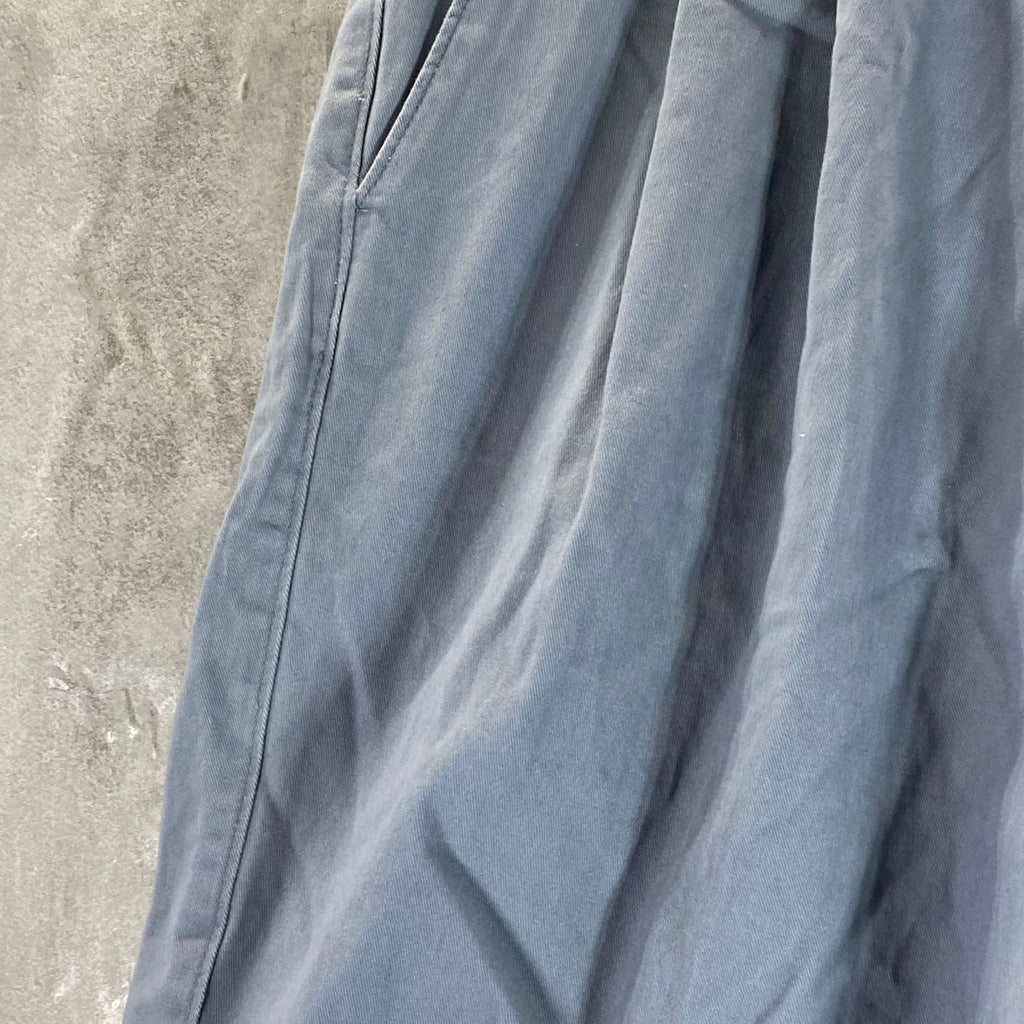 GEOFFREY BEENE Men's Blue Pleated Chino Shorts SZ 32