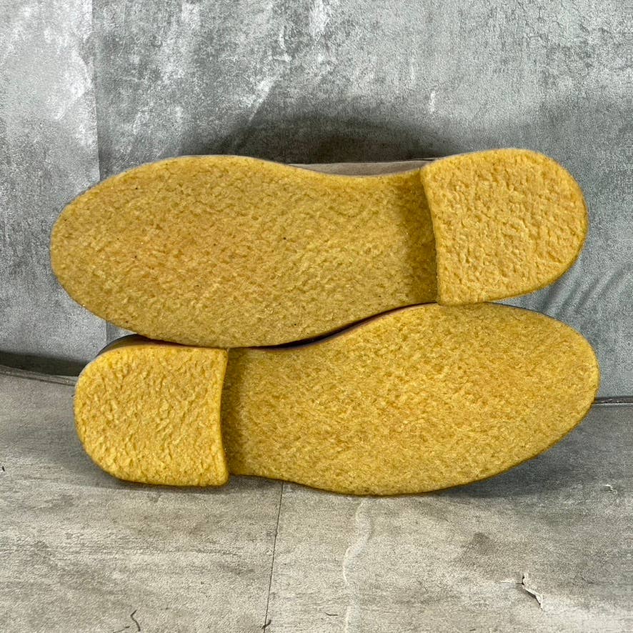 RESERVED FOOTWEAR NEW YORK Men's Taupe Octavious Lace-Up Oxford Shoes SZ 8.5